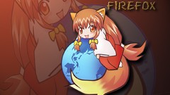 Chibi firefox anthropomorphism