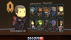 Chibi mass effect 2 commander shepard video games
