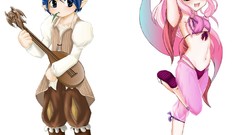 Chibi ragnarok online dancers bard