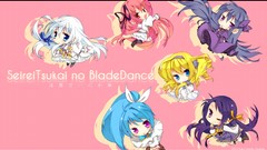 Chibi seifuku Seirei Tsukai no Blade Dance Terminus Est Claire 