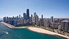 Chicago Beaches cityscapes