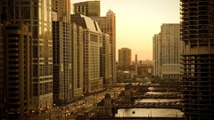 Chicago Bridges architecture buildings urban cities cityscapes