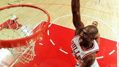 Chicago bulls Michael Jordan dunk