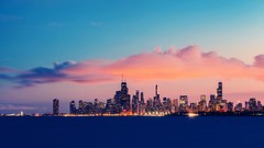 Chicago cities skies