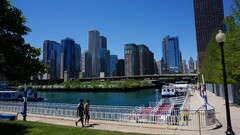 Chicago cityscape City USA Park