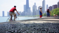 Chicago lake michigan