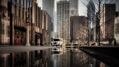 Chicago reflections illinois