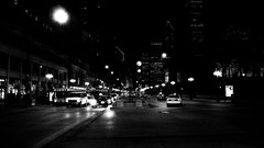 Chicago USA grayscale