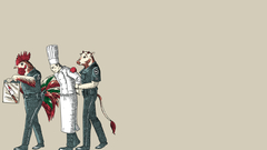 Chickens chef Animals police