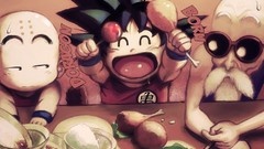 Chickens food Anime plates Candies rice bowl son goku 