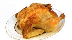 Chickens food drinks