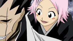 Children Anime pink hair yachiru kusajishi bleach vectors 