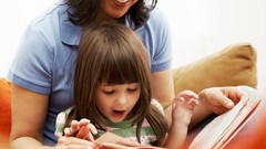 Children Books reading mother read a book dother