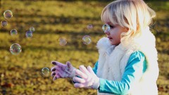 Children bubbles Bulls