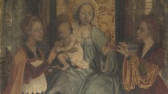 Children Catherine paintings saints reproduction artwork virgin 