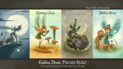 Children Fairies Goblins illustrations fairy tales video games 