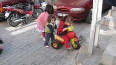 Children game cars baby Turkey Bicycles ride riding turkish 