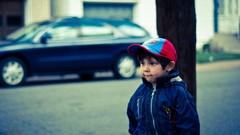 Children little streets portraits