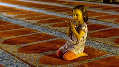 Children prayer Muslim islamic