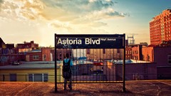 Children roofs buildings cityscapes new york city Backpacks 