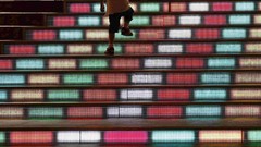 Children Tokyo stairs