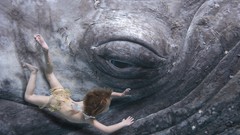 Children Whales fantasy art