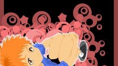 Children young bleach kurosaki ichigo orange hair