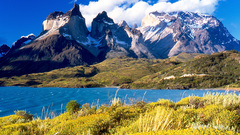Chile Mountains nature lakes