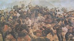 Chile paintings battles artwork