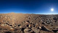 Chile sun deserts panorama