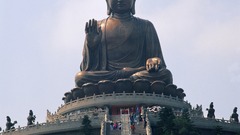 China architecture Buddha statues