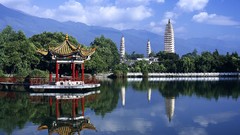 China asian architecture port