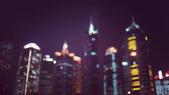 China Skyscrapers Shanghai bokeh blurred cityscapes Ed McGowan