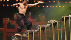 China Swords acrobatics