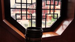 China windows Asia architecture indoors