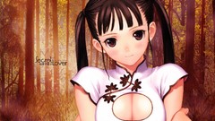 Chinese clothes brunettes boobs