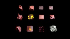 Chocolate black background