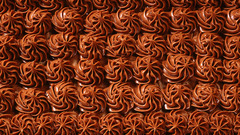 Chocolate food desserts macro