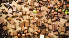 Chocolate food sweets (candies)