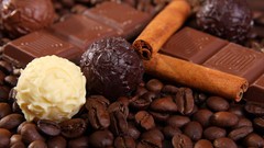 Chocolate food sweets (candies)