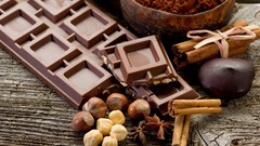 Chocolate food sweets (candies)