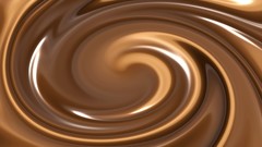 Chocolate food swirls