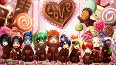 Chocolate naruto shippuden akatsuki