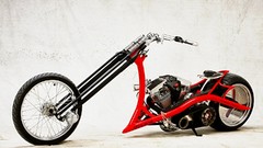 Choppers motorbikes assembled bikes