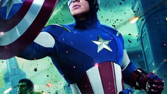 Chris Evans captain america artwork Hulk (comic character) The 