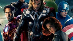 Chris Evans Scarlett Johansson robert downey jr chris hemsworth 