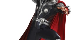 Chris hemsworth thor artwork Mjolnir The Avengers (movie)