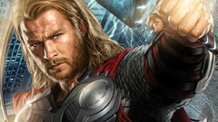 Chris hemsworth thor artwork The Avengers (movie)