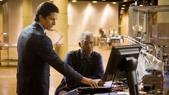 Christian bale Morgan freeman