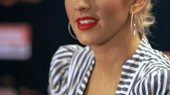 Christina Aguilera blondes cleavage boobs